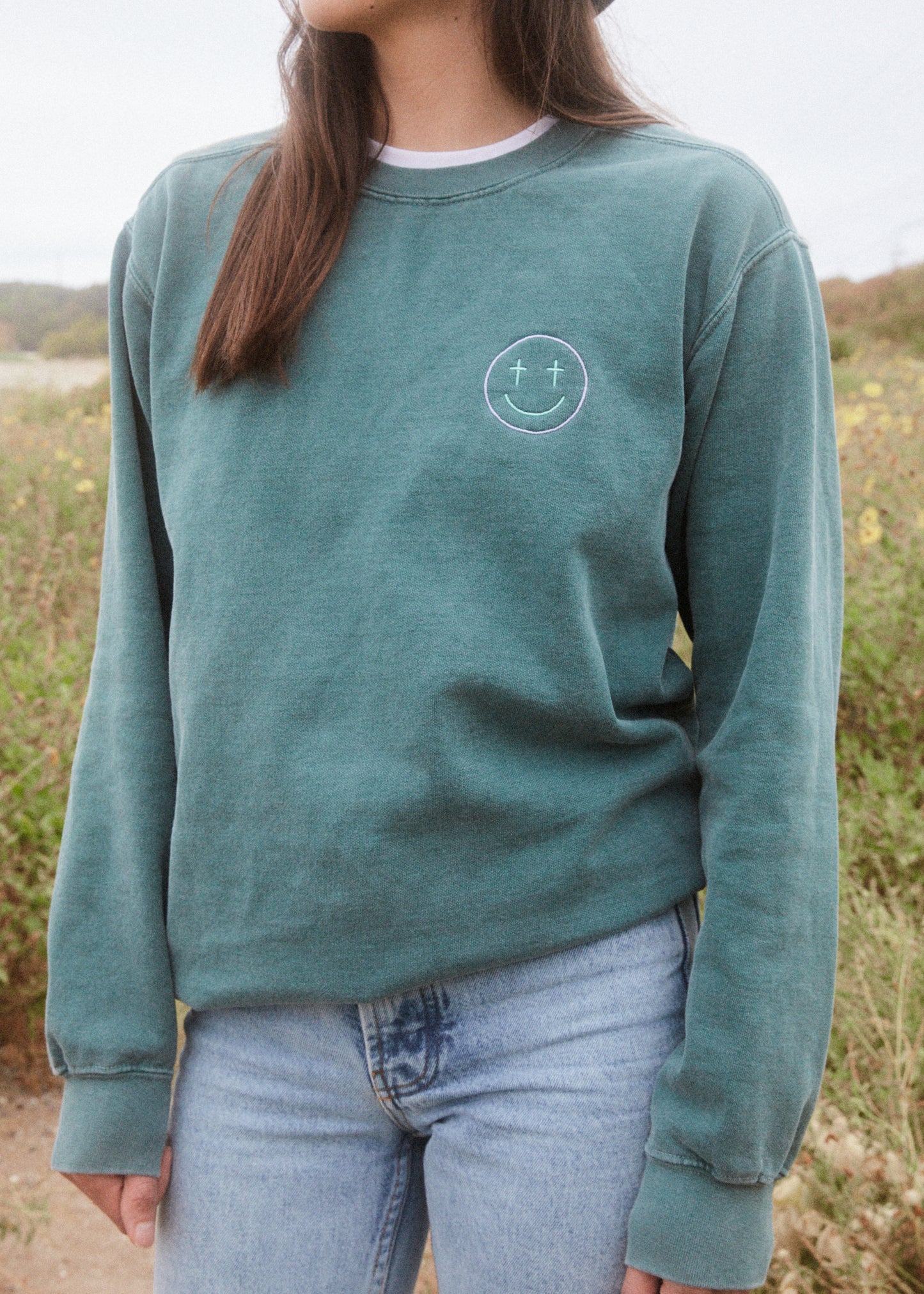 The Faith Face Sweater