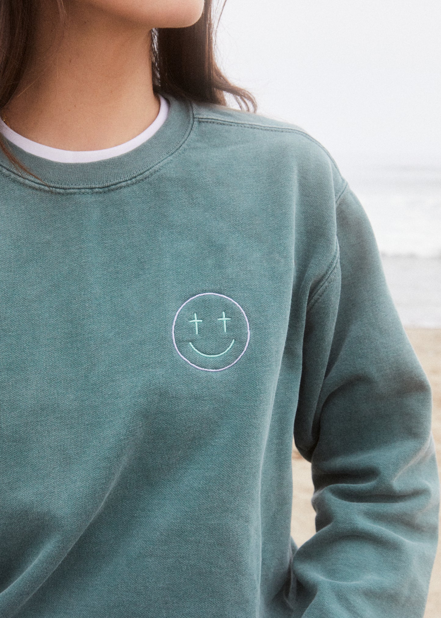 The Faith Face Sweater